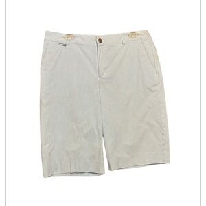Striped Bermuda Shorts  Lauren Active L-R-L size 10